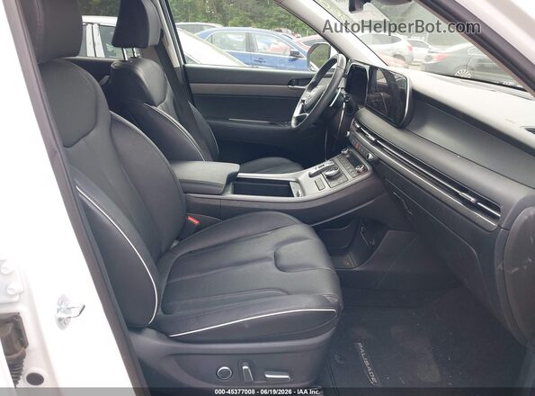 KM8R2DGE9SU828517 2025 HYUNDAI PALISADE Белый Вид салона спереди