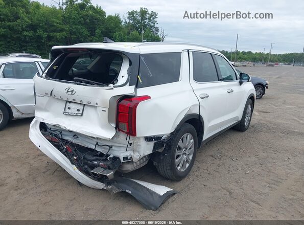 KM8R2DGE9SU828517 2025 HYUNDAI PALISADE Белый Задняя правая четверть