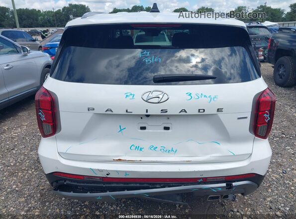 KM8R2DGEXSU955809 2025 HYUNDAI PALISADE White 