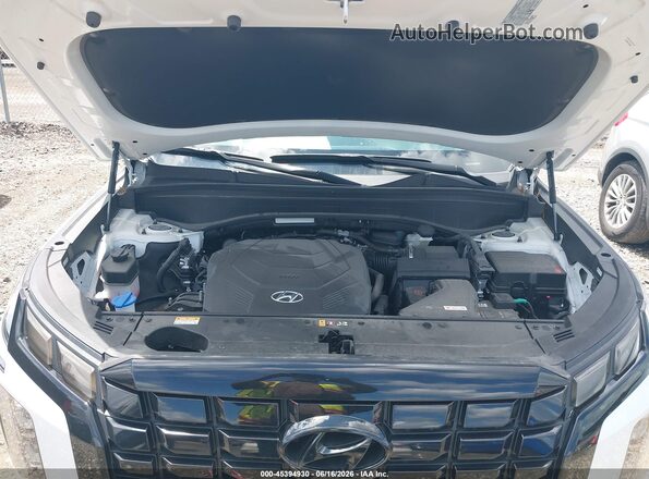 KM8R2DGEXSU955809 2025 HYUNDAI PALISADE White Вид ззаду