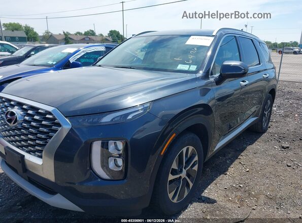 KM8R2DHE6LU065078 2020 HYUNDAI PALISADE Gray Vista frontal