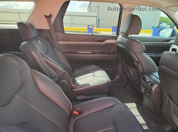 KM8R34GE2RU790331 2024 HYUNDAI PALISADE Black Rear interior view