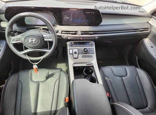 KM8R34GE2RU790331 2024 HYUNDAI PALISADE Black Dashboard view