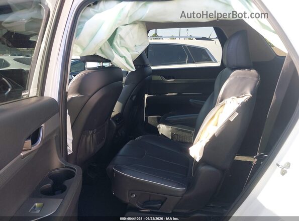 KM8R34GE3PU512924 2023 HYUNDAI PALISADE White VIN კოდის სტიკერის ხედი