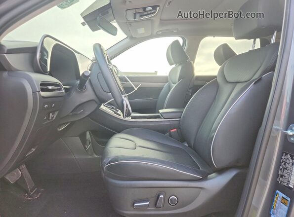 KM8R34GE9RU784302 2024 HYUNDAI PALISADE Gray Front interior view