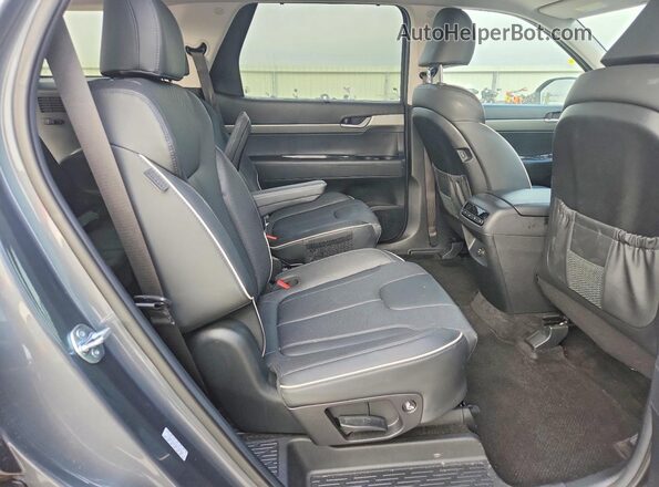 KM8R34GE9RU784302 2024 HYUNDAI PALISADE Gray Rear seats view