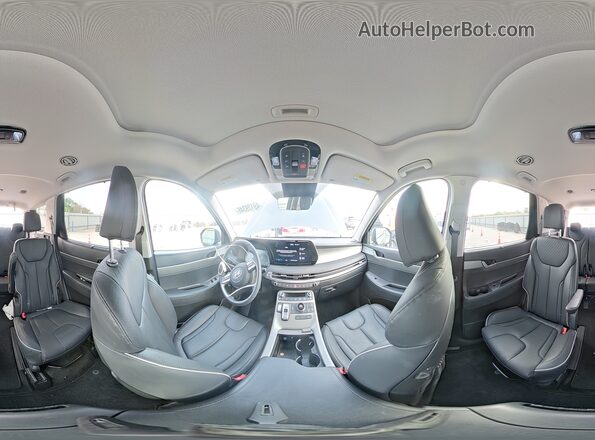 KM8R34GE9RU784302 2024 HYUNDAI PALISADE Gray 360 interior view