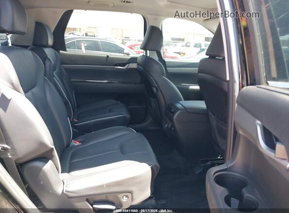 KM8R34GEXRU661513 2024 HYUNDAI PALISADE Black VIN კოდის სტიკერის ხედი