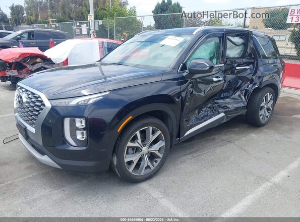 KM8R34HE3LU088881 2020 HYUNDAI PALISADE Black Передня ліва чверть