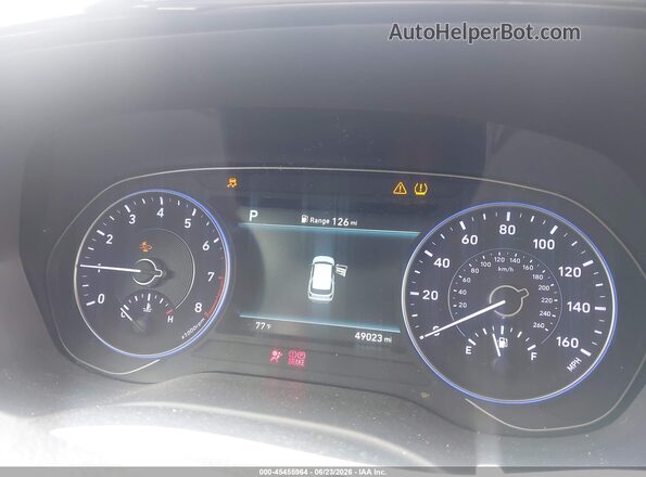 KM8R34HE3LU088881 2020 HYUNDAI PALISADE Black Вид задніх сидінь