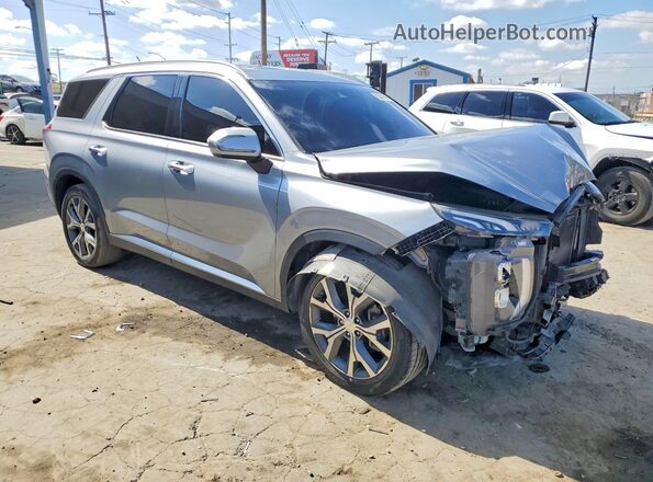 KM8R34HE5LU127793 2020 HYUNDAI PALISADE Silver Delantero derecho