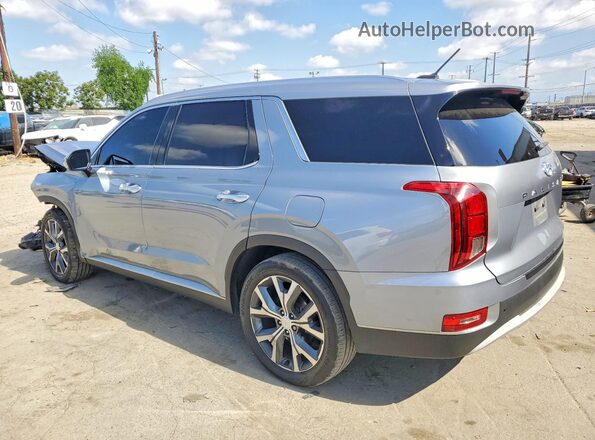 KM8R34HE5LU127793 2020 HYUNDAI PALISADE Silver Trasero izquierdo
