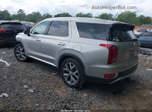 KM8R34HE6MU299476 2021 HYUNDAI PALISADE Silver Rear left
