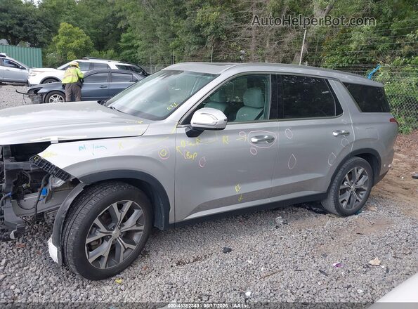KM8R34HE6MU299476 2021 HYUNDAI PALISADE Silver 