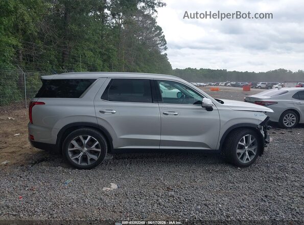 KM8R34HE6MU299476 2021 HYUNDAI PALISADE Silver 360 interior view