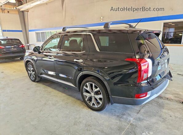 KM8R34HE7LU104242 2020 HYUNDAI PALISADE Black Հետևի ձախ