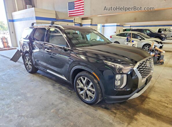 KM8R34HE7LU104242 2020 HYUNDAI PALISADE Black Առջևի աջ
