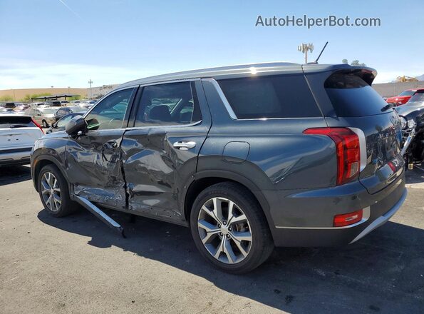 KM8R34HE7LU139671 2020 HYUNDAI PALISADE Gray Rear left