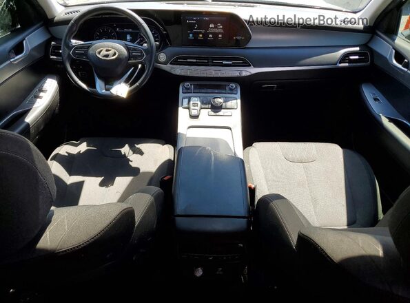 KM8R34HE7LU139671 2020 HYUNDAI PALISADE Gray Dashboard view