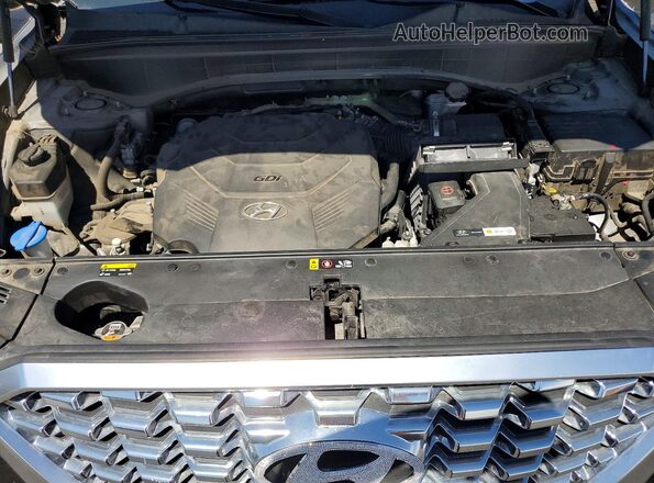 KM8R34HE7LU139671 2020 HYUNDAI PALISADE Gray Rear interior view