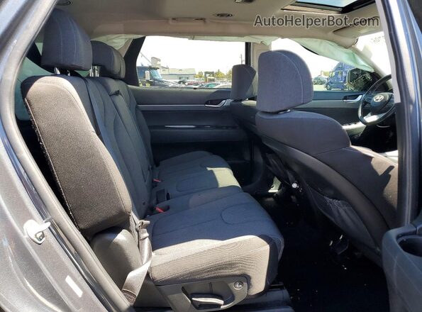 KM8R34HE7LU139671 2020 HYUNDAI PALISADE Gray Rear seats view