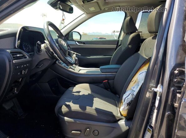 KM8R34HE7LU139671 2020 HYUNDAI PALISADE Gray Front interior view