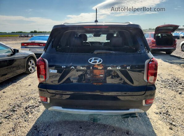 KM8R34HEXLU103649 2020 HYUNDAI PALISADE Черный Вид сзади