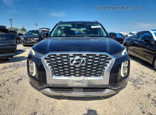 KM8R34HEXLU103649 2020 HYUNDAI PALISADE Черный Вид спереди