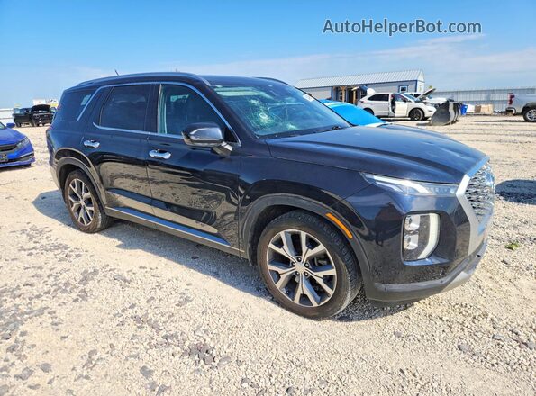 KM8R34HEXLU103649 2020 HYUNDAI PALISADE Черный Передняя правая четверть