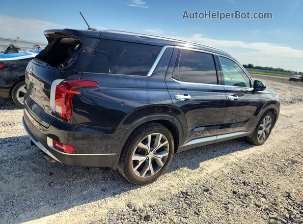 KM8R34HEXLU103649 2020 HYUNDAI PALISADE Черный Задняя правая четверть
