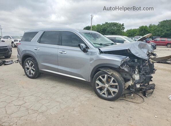 KM8R34HEXLU170056 2020 HYUNDAI PALISADE Silver Передня права чверть