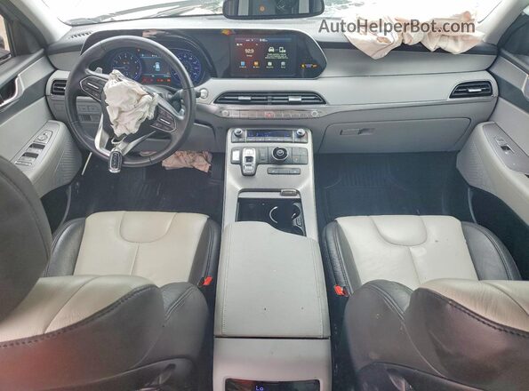 KM8R34HEXLU170056 2020 HYUNDAI PALISADE Silver Вид панелі приладів