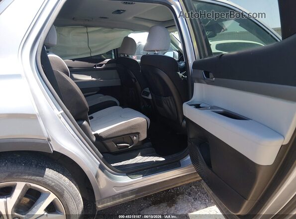 KM8R34HEXMU187067 2021 HYUNDAI PALISADE Light Blue Widok naklejki z numerem VIN