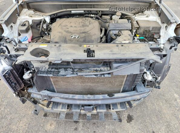 KM8R3DGE0PU492633 2023 HYUNDAI PALISADE White Rear interior view