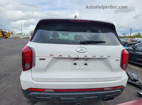 KM8R3DGE0PU492633 2023 HYUNDAI PALISADE White Rear view