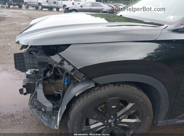 KM8R3DGE2PU533537 2023 HYUNDAI PALISADE Black Widok z przodu