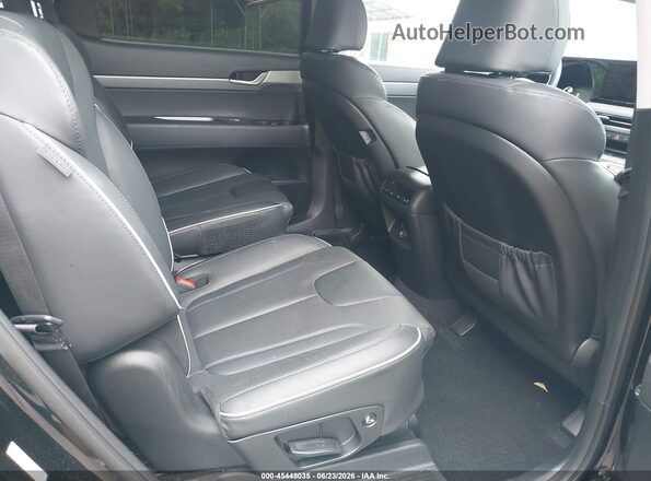 KM8R3DGE2PU533537 2023 HYUNDAI PALISADE Black Widok naklejki z numerem VIN