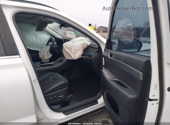 KM8R3DGE2PU550130 2023 HYUNDAI PALISADE White Սալոնի դիմացի տեսք