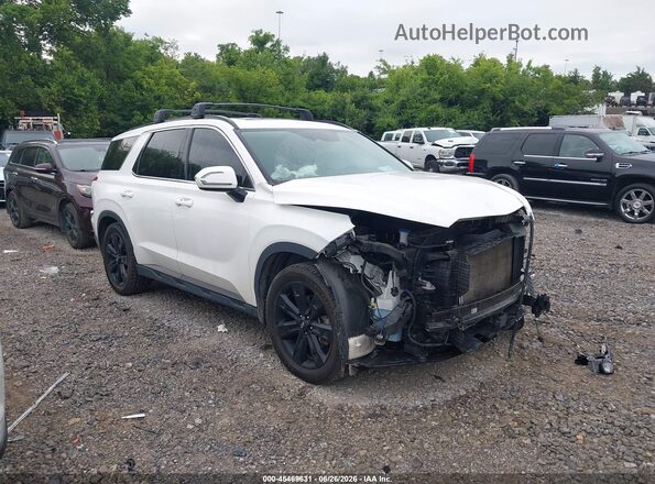 KM8R3DGE2PU550130 2023 HYUNDAI PALISADE White Սալոնի հետևի տեսք