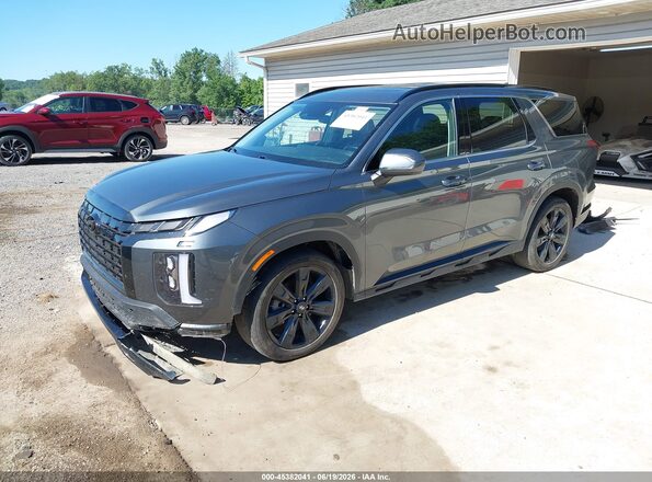 KM8R3DGE2PU633119 2023 HYUNDAI PALISADE Gray Vista tres cuartos delantera izquierda