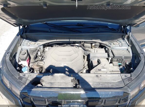 KM8R3DGE2PU633119 2023 HYUNDAI PALISADE Gray Vista trasera