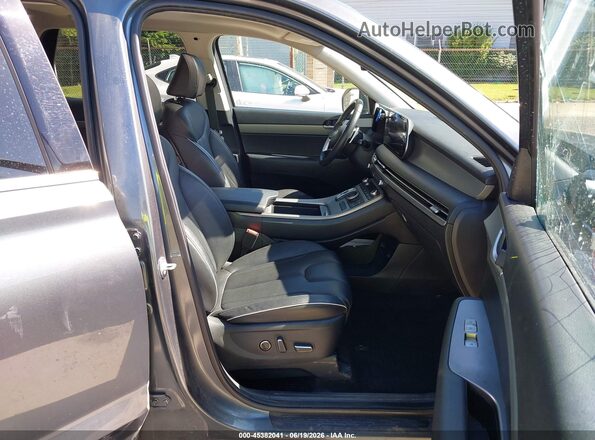 KM8R3DGE2PU633119 2023 HYUNDAI PALISADE Gray Vista interior delantera