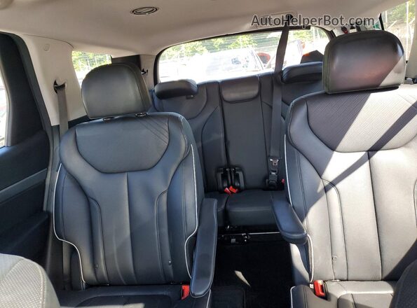 KM8R3DGE7PU551239 2023 HYUNDAI PALISADE White უკანა სავარძლების ხედი