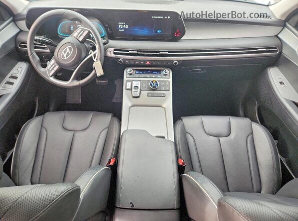 KM8R3DGE8PU557468 2023 HYUNDAI PALISADE White Вид панелі приладів
