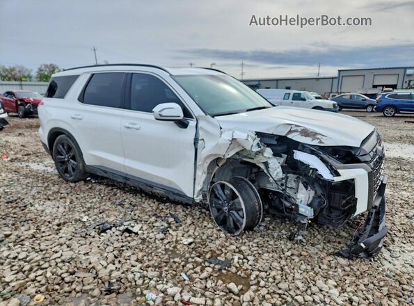 KM8R3DGE8PU557468 2023 HYUNDAI PALISADE White Передня права чверть