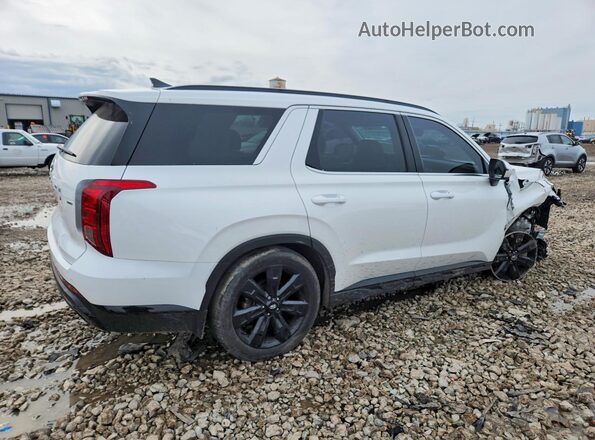 KM8R3DGE8PU557468 2023 HYUNDAI PALISADE White Задня права чверть