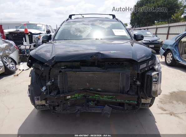 KM8R3DGE8RU748293 2024 HYUNDAI PALISADE Black Rear interior view