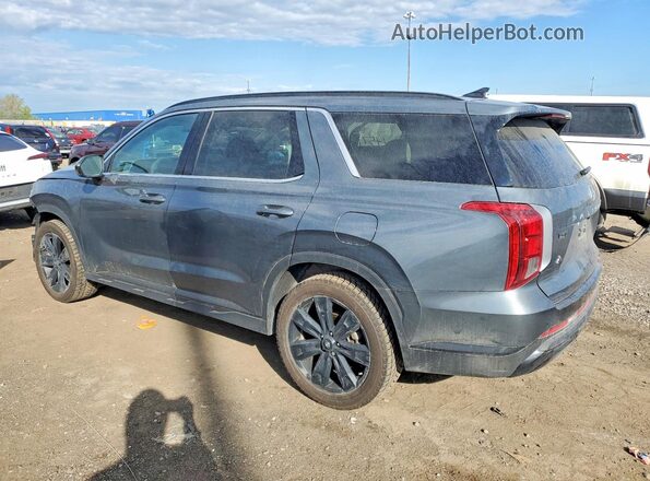 KM8R3DGEXRU801396 2024 HYUNDAI PALISADE Gray Trasero izquierdo