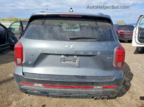 KM8R3DGEXRU801396 2024 HYUNDAI PALISADE Gray Vista trasera