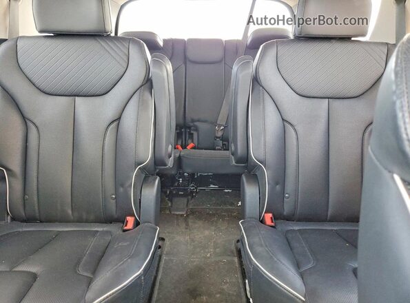 KM8R3DGEXRU801396 2024 HYUNDAI PALISADE Gray Vista de los asientos traseros